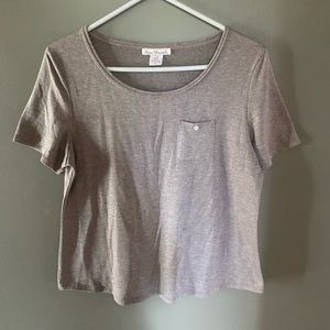 ⭐️3/$20 Linea Donatella Beige top Size L
